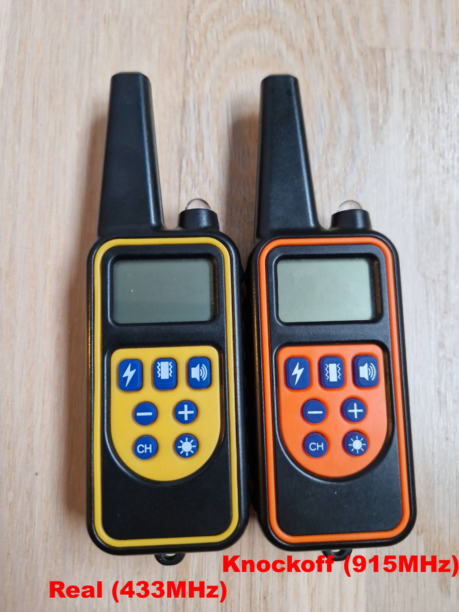 Real and Knockoff - Front